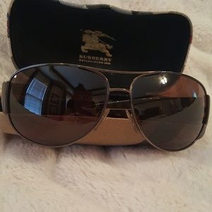 Unisex Burberry Aviator Sunglasses